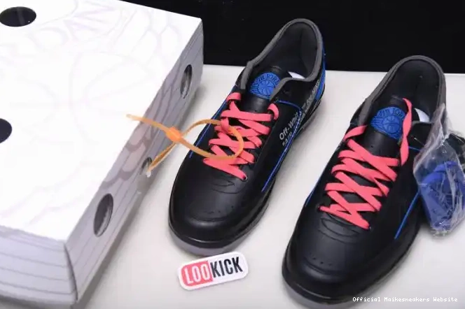 Official Maikesneakers Black DJ4375-004 2 Off-White SP Low Jordan Retro Blue 0529